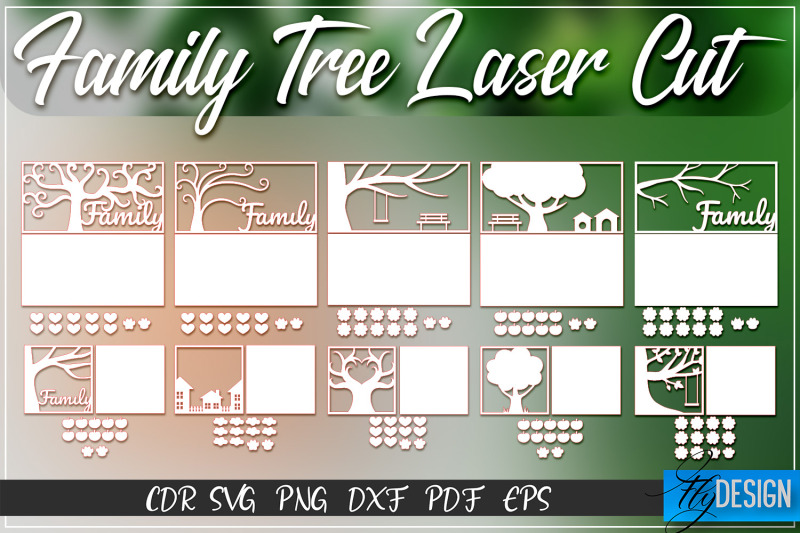 family-tree-laser-cut-svg-family-svg-design-cnc-files