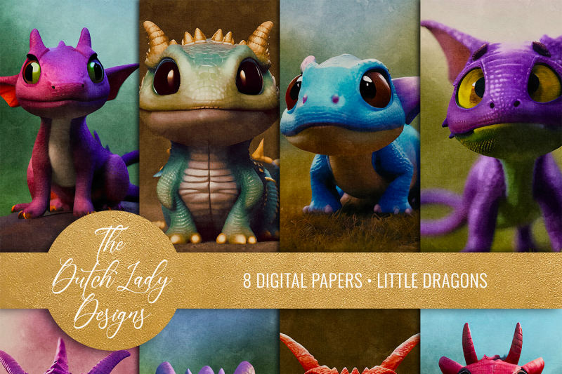 cute-little-dragons-backgrounds