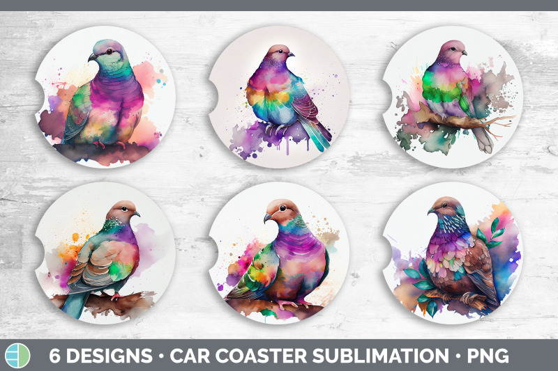 rainbow-dove-car-coaster-sublimation-designs-bundle