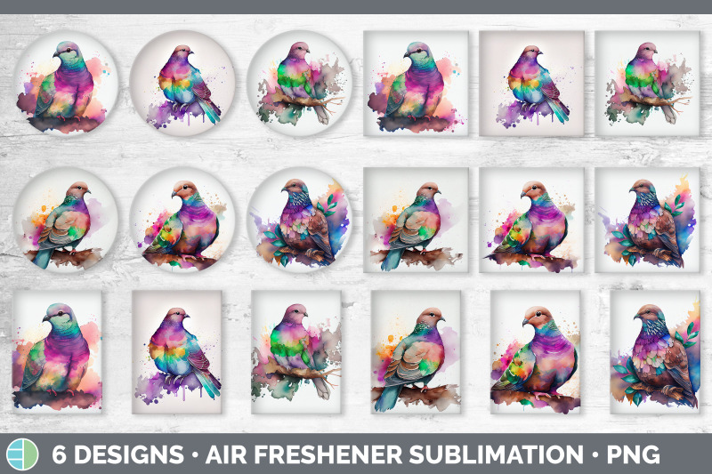 rainbow-dove-air-freshener-sublimation-designs-bundle