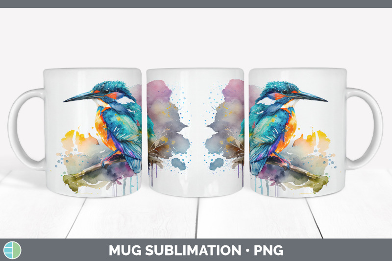 rainbow-kingfisher-mug-sublimation-coffee-cup-background-png