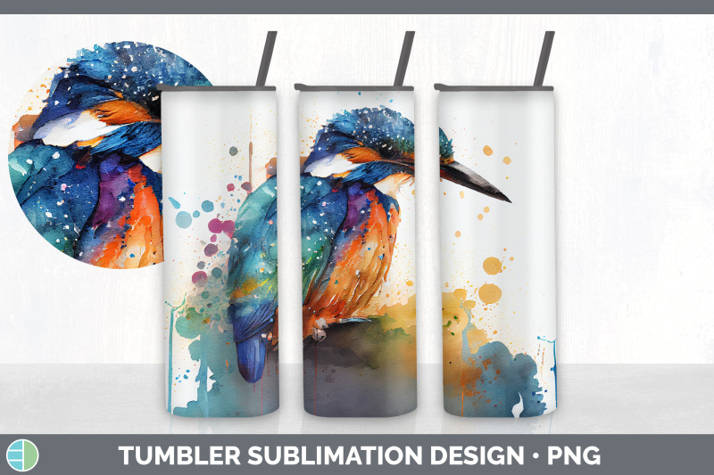 rainbow-kingfisher-tumbler-sublimation-bundle