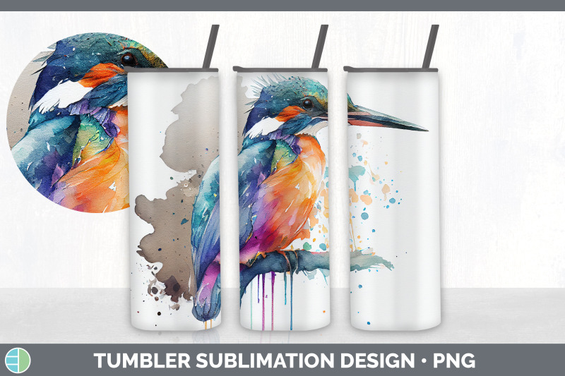 rainbow-kingfisher-tumbler-sublimation-bundle