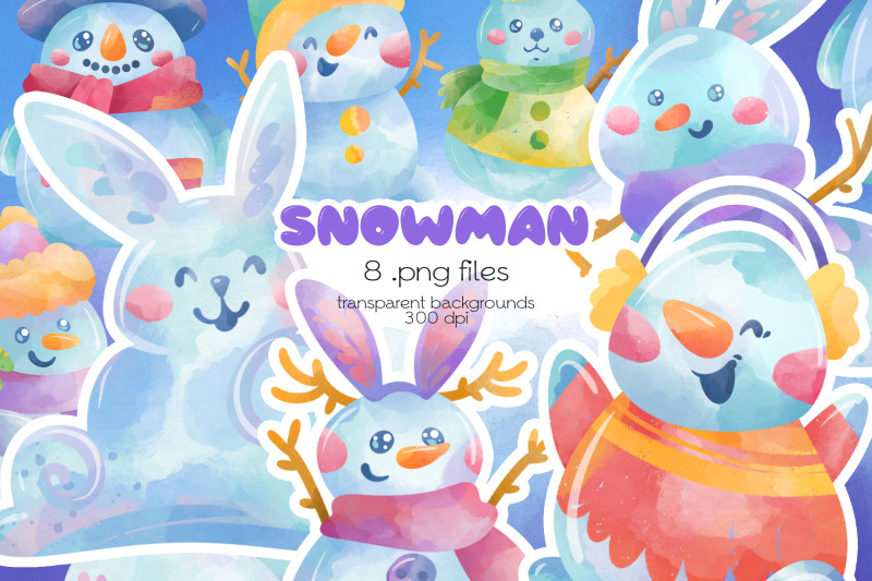 snowmen-clipart-png-files