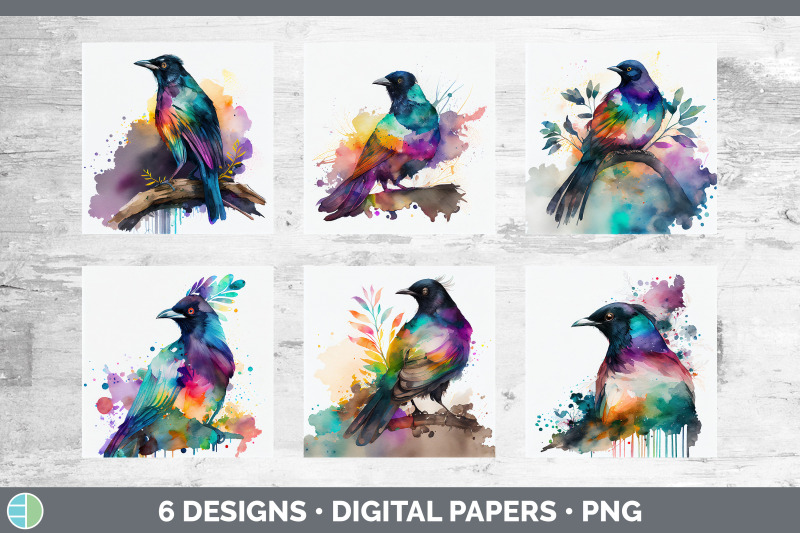 rainbow-magpie-backgrounds-digital-scrapbook-papers