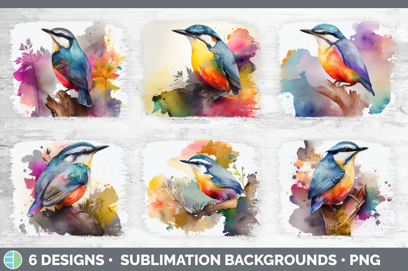 rainbow-nuthatch-distressed-sublimation-background-panel