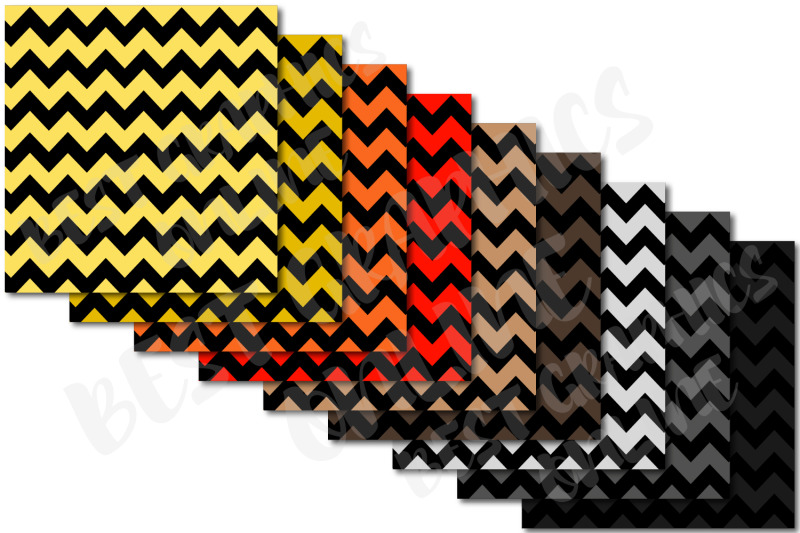 black-chevron-background-papers-chevron-digital-papers-pack