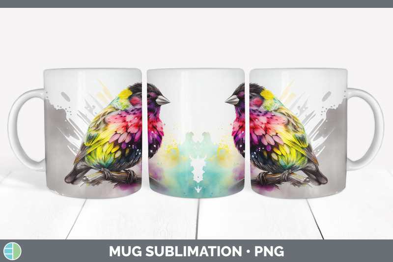 rainbow-siskin-mug-sublimation-coffee-cup-background-png