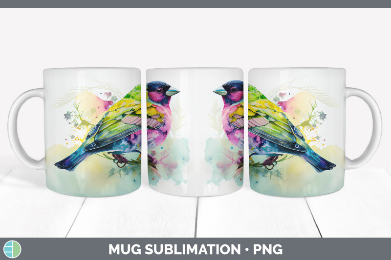 rainbow-siskin-mug-sublimation-coffee-cup-background-png