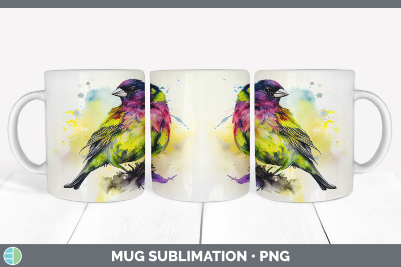 rainbow-siskin-mug-sublimation-coffee-cup-background-png