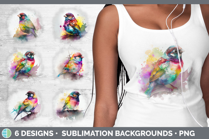 rainbow-sparrow-background-grunge-sublimation-backgrounds