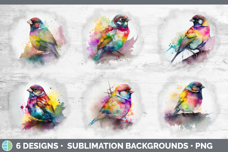 rainbow-sparrow-background-grunge-sublimation-backgrounds