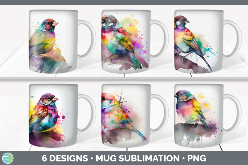 rainbow-sparrow-mug-sublimation-coffee-cup-background-png