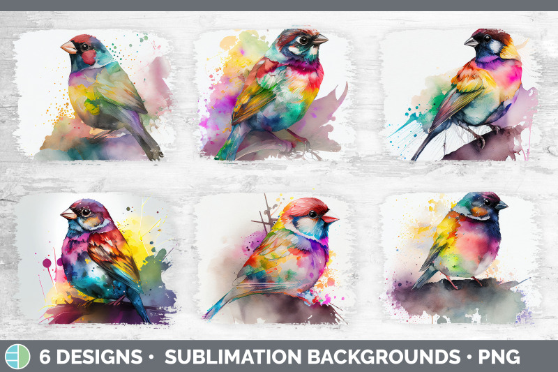 rainbow-sparrow-distressed-sublimation-background-panel