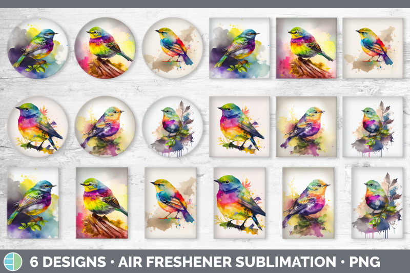 rainbow-warbler-air-freshener-sublimation-designs-bundle