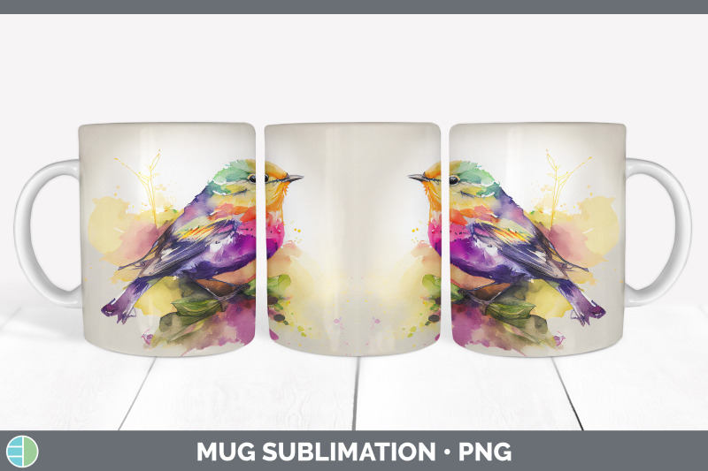 rainbow-warbler-mug-sublimation-coffee-cup-background-png