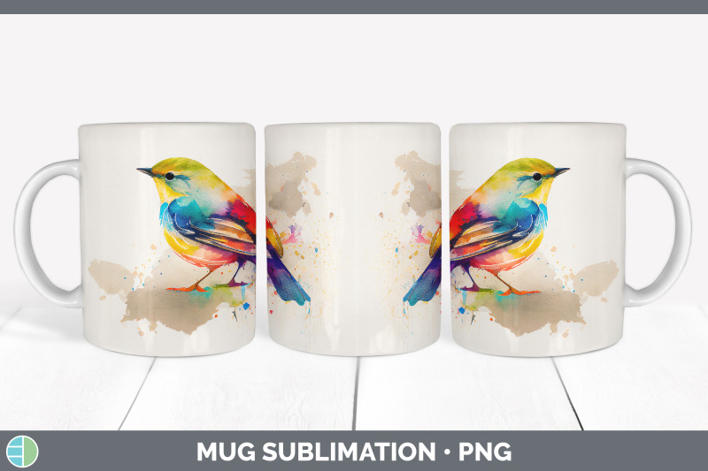 rainbow-warbler-mug-sublimation-coffee-cup-background-png