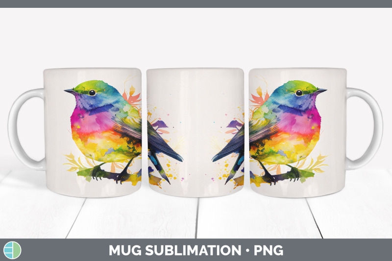 rainbow-warbler-mug-sublimation-coffee-cup-background-png