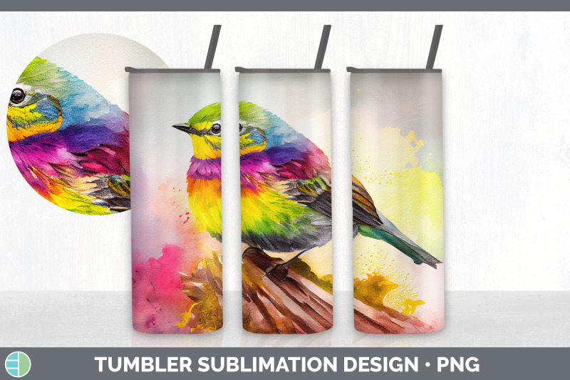 rainbow-warbler-tumbler-sublimation-bundle