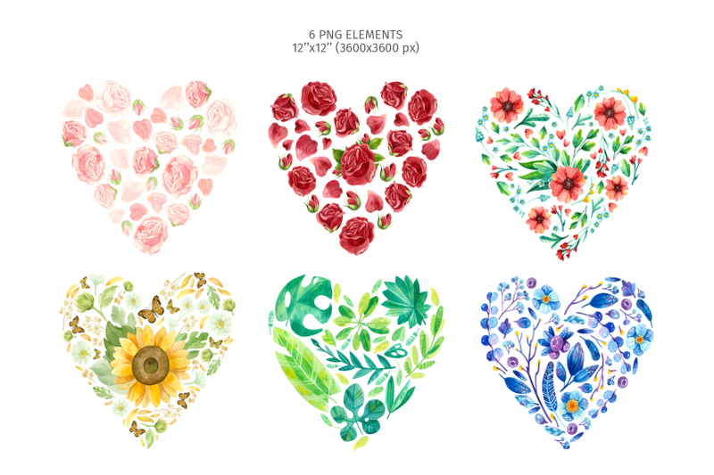 floral-hearts-watercolor-clipart-amp-seamless-patterns