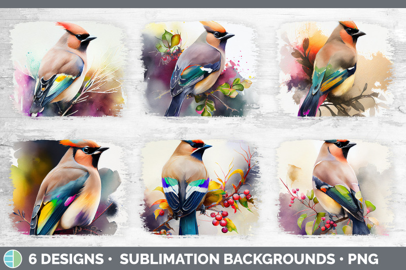 rainbow-waxwing-distressed-sublimation-background-panel