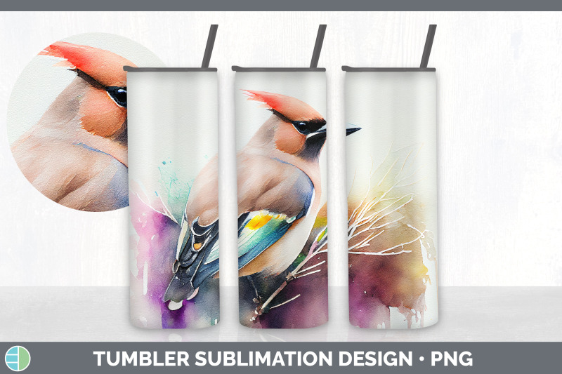 rainbow-waxwing-tumbler-sublimation-bundle