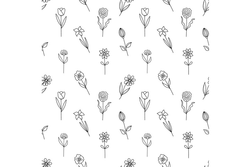 hand-drawn-set-illustration-flowers-in-doodle-style