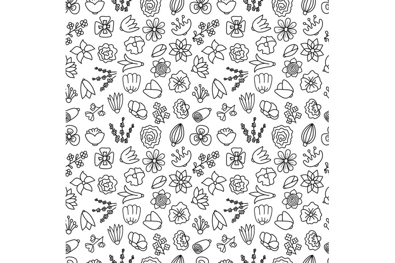 hand-drawn-set-illustration-flowers-in-doodle-style