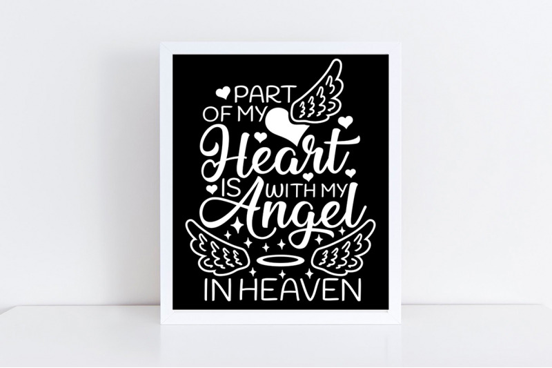part-of-my-heart-is-with-my-angel-in-heaven-svg-memorial-svg
