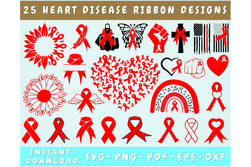 heart-disease-awareness-svg-bundle-25-designs-heart-disease-ribbon