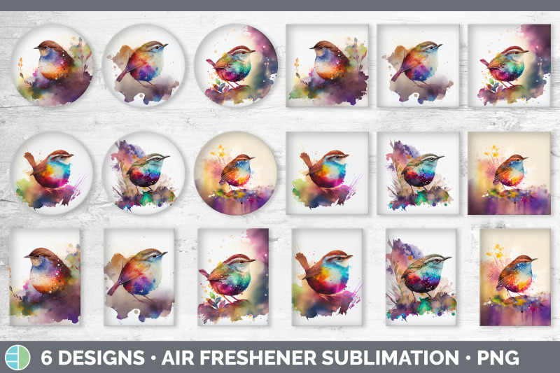 rainbow-wren-air-freshener-sublimation-designs-bundle