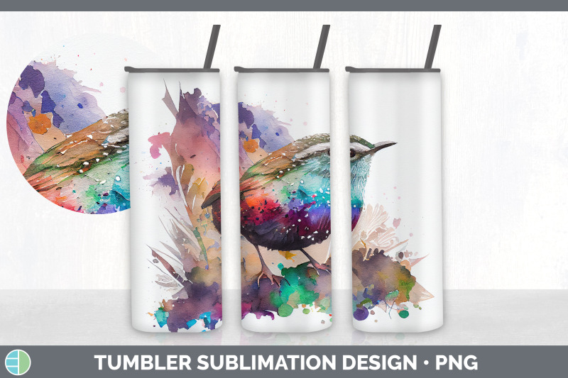 rainbow-wren-tumbler-sublimation-bundle