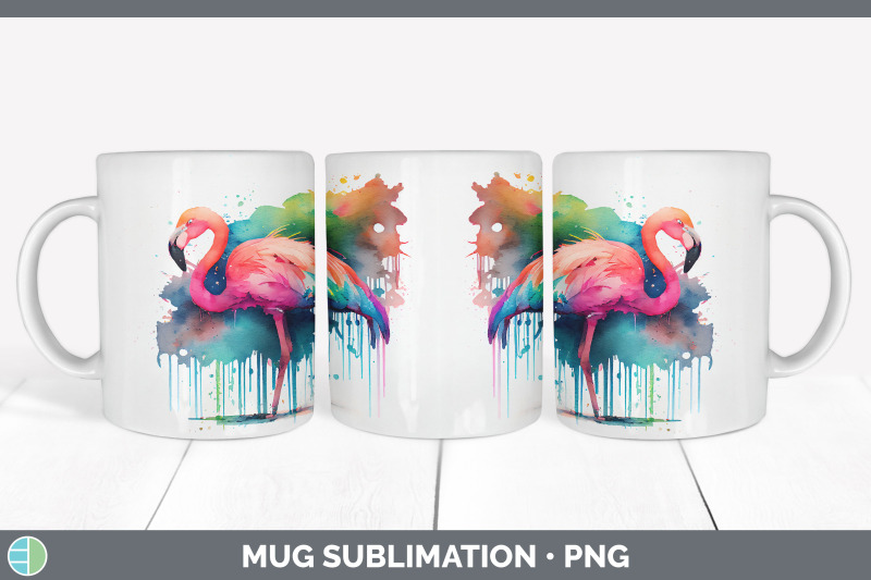 rainbow-flamingo-mug-sublimation-coffee-cup-background-png