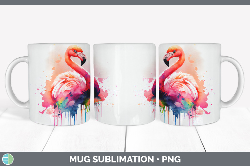 rainbow-flamingo-mug-sublimation-coffee-cup-background-png