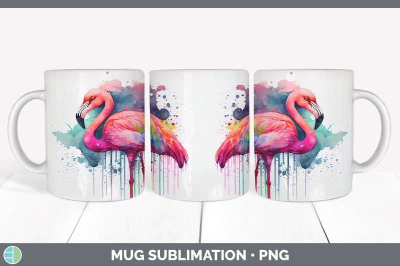 rainbow-flamingo-mug-sublimation-coffee-cup-background-png