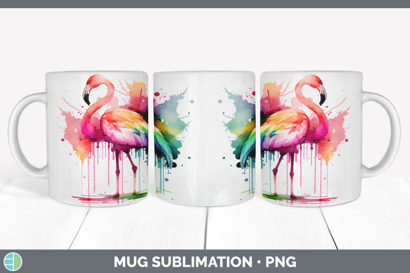 rainbow-flamingo-mug-sublimation-coffee-cup-background-png