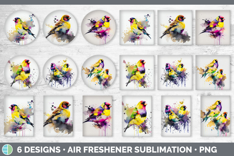 rainbow-goldfinch-air-freshener-sublimation-designs-bundle