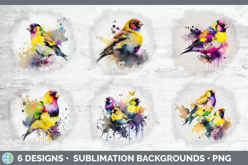 rainbow-goldfinch-background-grunge-sublimation-backgrounds