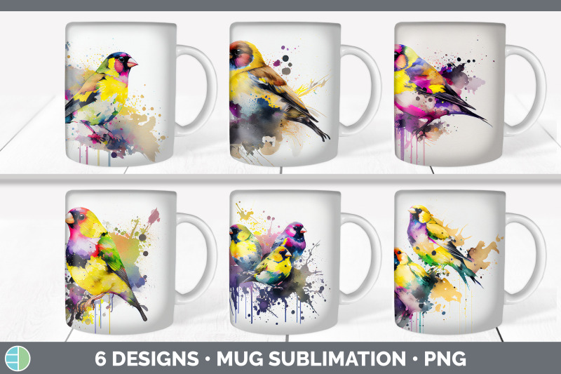 rainbow-goldfinch-mug-sublimation-coffee-cup-background-png