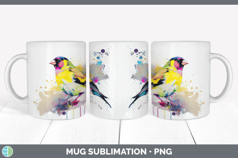 rainbow-goldfinch-mug-sublimation-coffee-cup-background-png