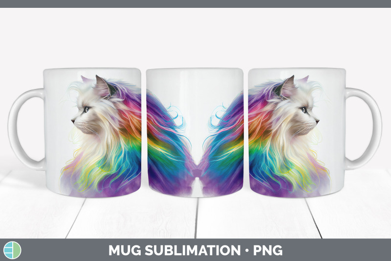 rainbow-angora-cat-mug-sublimation-coffee-cup-background-png