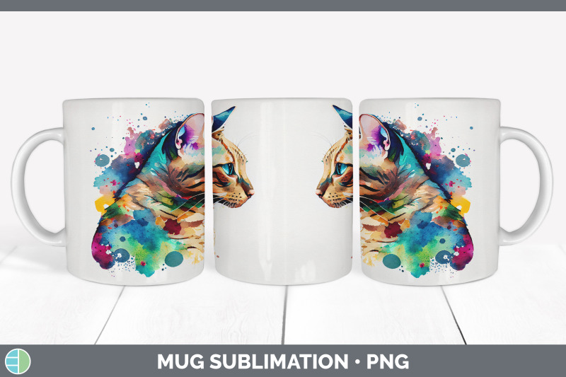 rainbow-bengal-cat-mug-sublimation-coffee-cup-background-png