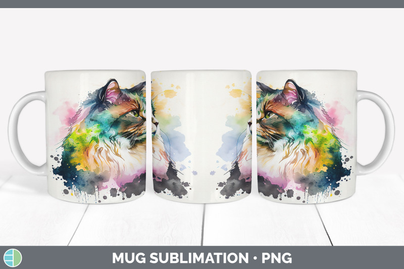 rainbow-maine-coon-cat-mug-sublimation-coffee-cup-background-png