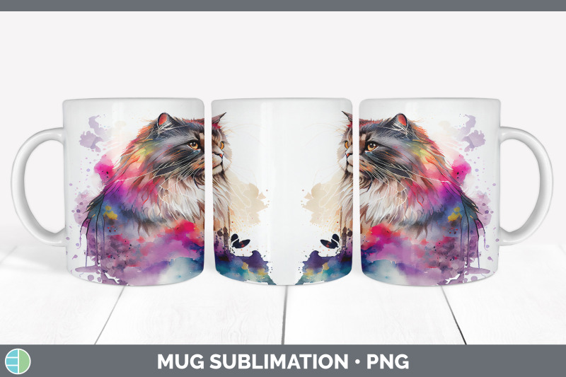 rainbow-maine-coon-cat-mug-sublimation-coffee-cup-background-png