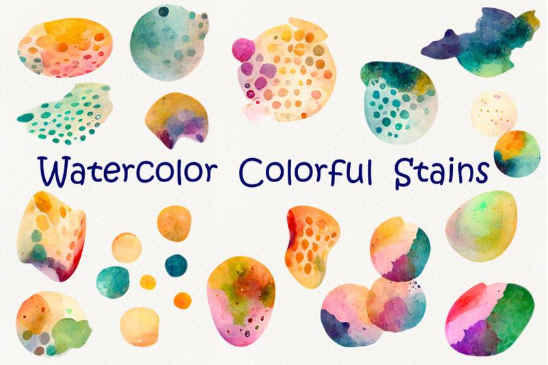 watercolor-set-of-colorful-stains