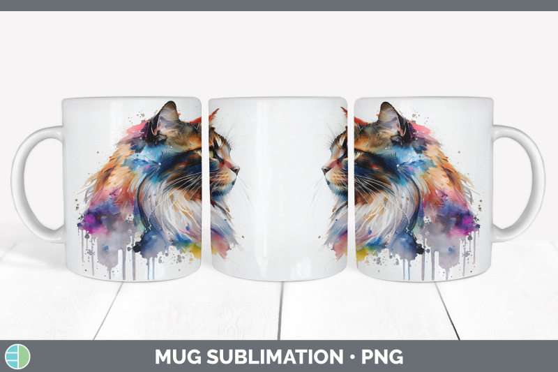 rainbow-norwegian-forest-cat-mug-sublimation-coffee-cup-background-p