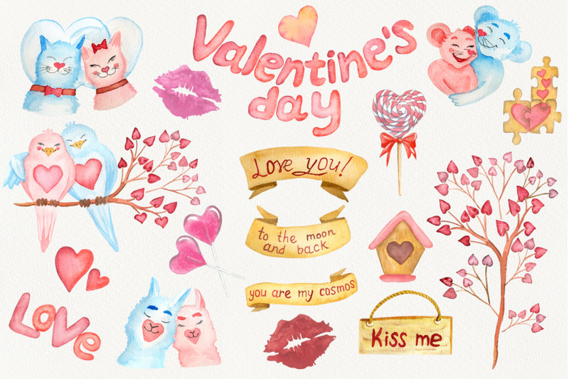 valentines-day-watercolor-cliparts