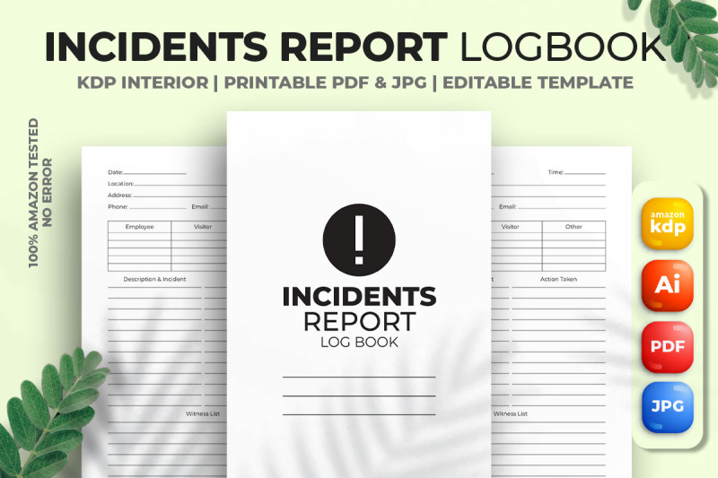 incidents-report-logbook-kdp-interior