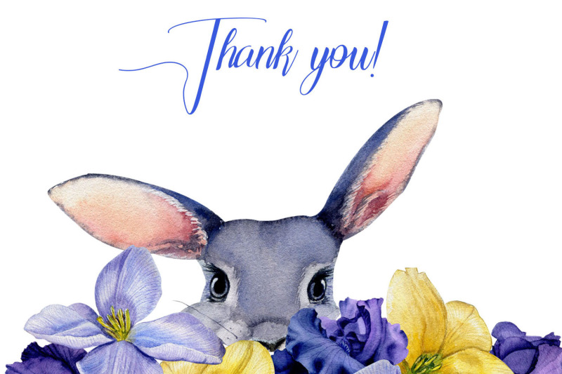 watercolor-spring-clipart-easter-bunny-png-purple-iris