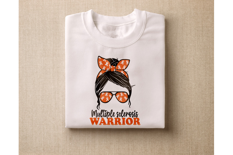 multiple-sclerosis-warrior-svg-png-multiple-sclerosis-messy-bun-svg